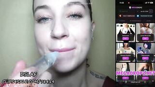 Two girls shared BBC, giving him a sloppy blowjob and more