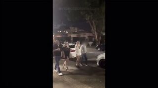 Husband shared his wife with two guys in a swinger club