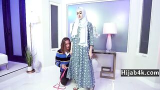 Arab Stepmom Mandii Rose Gives Into Horny Step Son Axel Haze's Advances