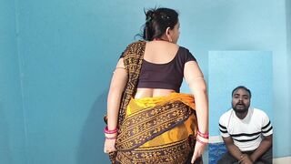 My desi bhabhi showing me big