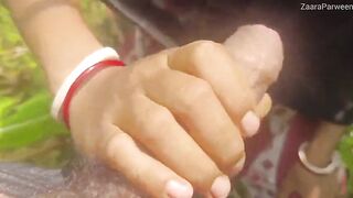Jangal me bhabhi ne sex kiya