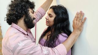 Stranger boy enters a unknwon girl
