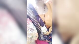 Indian desi Village bhabhi outdoor pissing