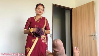 Desi Village Stepsister came home from