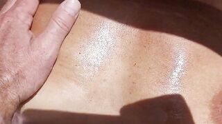 Sexy milf with big natural tits
