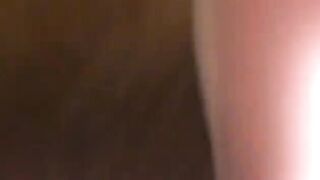 Busty bbw sucking dick cum in mouth