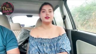 Indian Beautiful Stepsister Taken Outdoors and Fucked Hard When She Was Alone in the Car