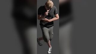 a men singing with invisabel mic