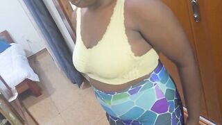 african home maid in the room she almost got cought full video