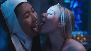 Corrupted Convent Riding - Kyoko, Nata Gold & Shelena Futa Sex