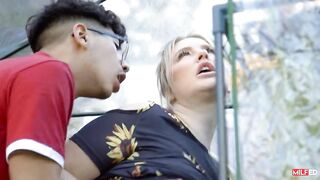 MILF Jenna Starr Seduces Young Stud