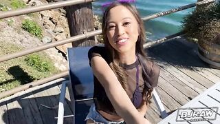Letting Loose On Alexias Face -