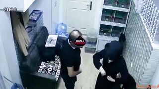 Hot Turkish Store Girl's Boobs Sucked By Manager & Giving