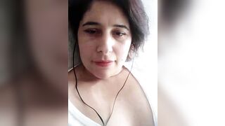Amateur Turkish Housewife Caresses Her Beautiful Tits