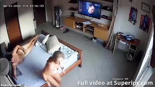 An Italian guy licks the pussy of his pretty blonde MILF