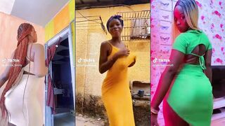 African women in splitscreen edit compilation, featuring intense and passionate scenes