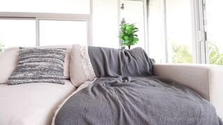 Babe Lilly Lou fucks with a huge cock in a wild, sloppy scene