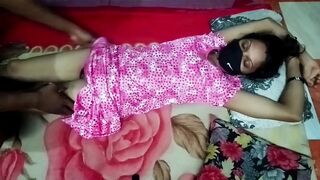 Midnight Real Stepsister in Law Enjoying