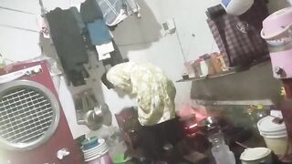 Big tits sister-in-law's cock sucked and