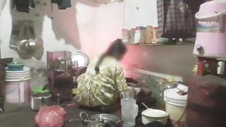 Big tits sister-in-law's cock sucked and