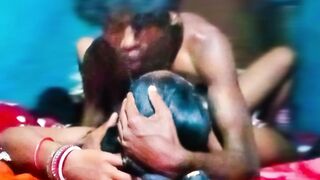 Indian Bhabhi and brother-in-law's intense sex