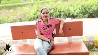 First Time Meeting in Park Girlfriend