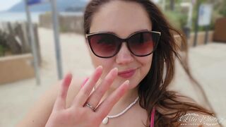 I hit on a Spanish vacationer
