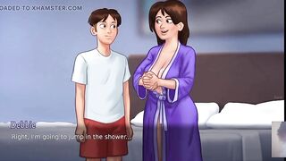 MILF STEP-MOM CAUGHT ME JERKING TO