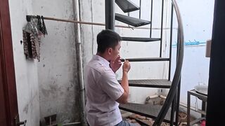 The stressed student got unexpected happiness