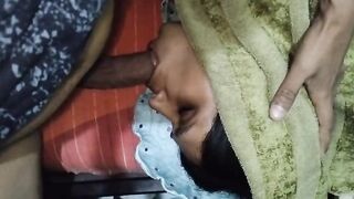 Cum in mouth for the first