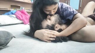 Mallu step-mom nighty blow job and