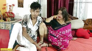Indian New Stepmom VS Teen Boy.