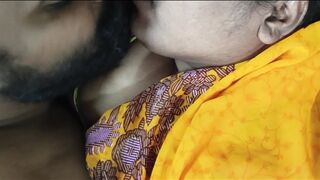 Hot kiss with handjob