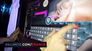 Real swingers in French clubs
