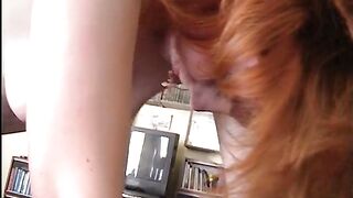 Redhead MILF has sex after a