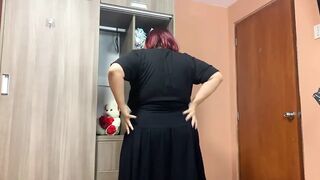 Step-mom Gets Stuck in the Wardrobe