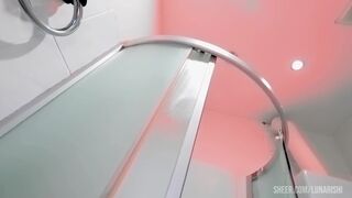 Supernatural Shower Redhead Blowjob, Doggy, No