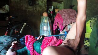 Beautiful Indian Desi mom first time
