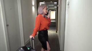 Busty MILF Uses Stepson for Sexual