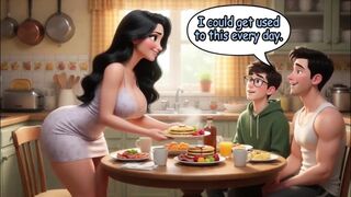 Stepmother's Secret Weekend Passion at the