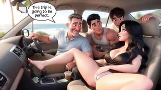 Stepmother's Secret Weekend Passion at the