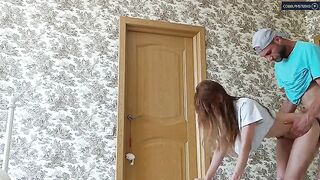 Early morning stepmom got excited to