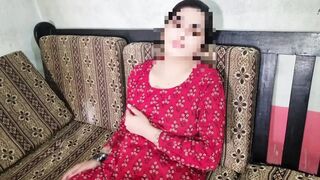 Afghani Girl in Red Suit Finger