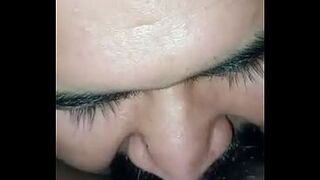 Sucking subscriber's vagina