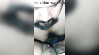 Sucking subscriber's vagina