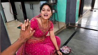Indian desi Bhabhi Newly Married Outdoor