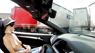 Titty Tuesday Blindfold Truck Stop Fun