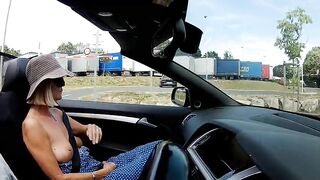 Titty Tuesday Blindfold Truck Stop Fun
