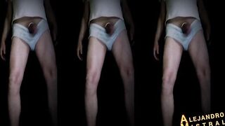 Video of a huge erect penis by Alejandro Mistral