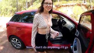 I helped a stranger with her car and Tore her tight, plump Ass!